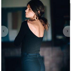 Ozma of California Ballet Scoop Back top